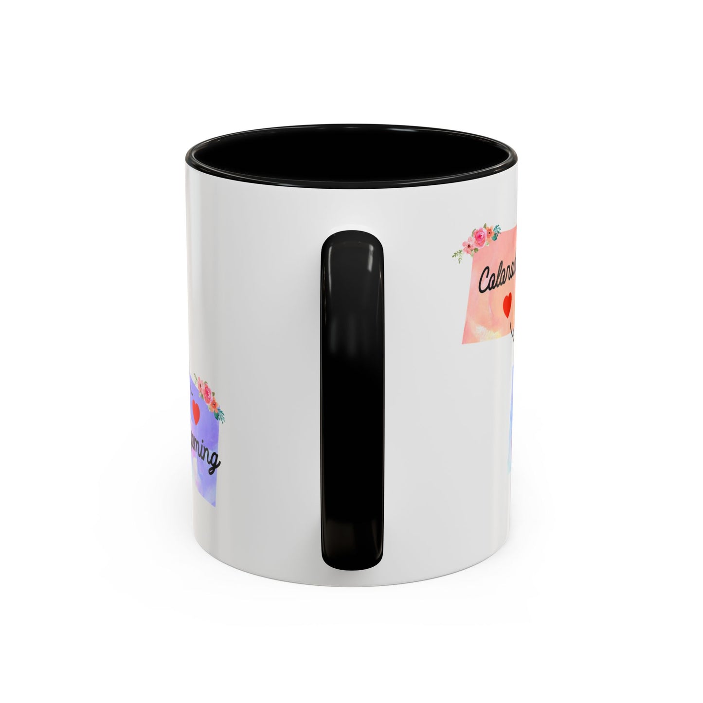 Long Distance Family Coffee Mug - Colorado Wyoming Design | Moving Away Gift