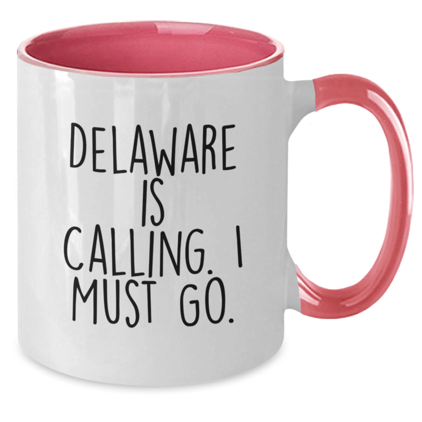 Delaware Gifts for Graduates, Funny Two Tone Coffee Mugs, Gifts from Friends, Family, or Coworkers - Additional