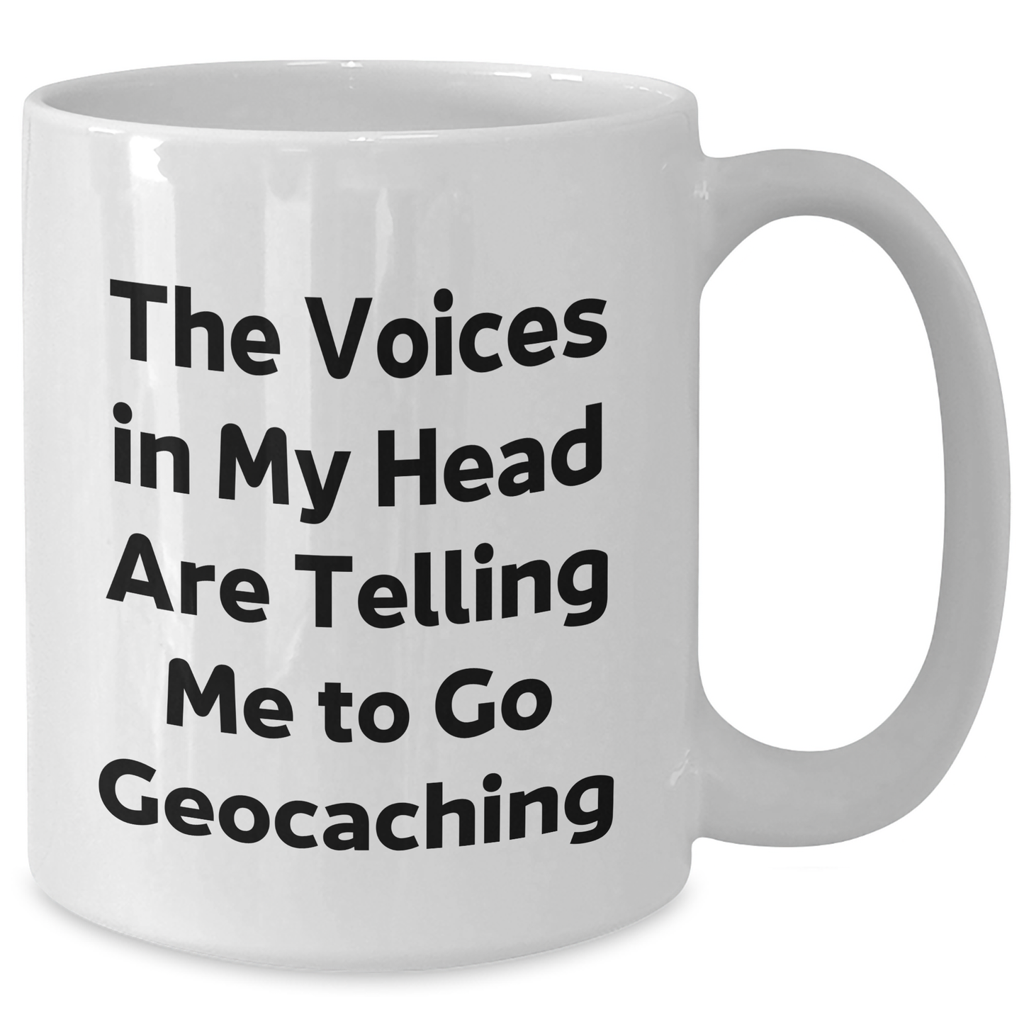 Funny Geocaching White Coffee Mug Gifts from Men for Geocaching Enthusiasts, Perfect for Father's Day - Additional