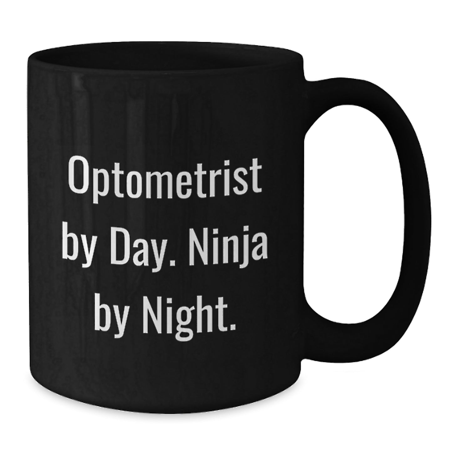 Optometrist Gifts for Graduation Unique Black Coffee Mugs with Funny Quote Gifts from Friends for Men Women Family - Additional