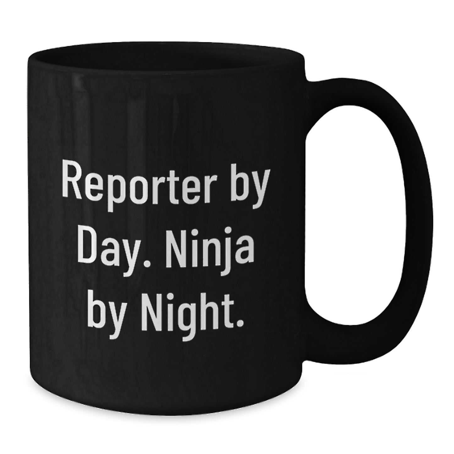 Reporter Gifts from Friends, 'Reporter By Day. Ninja By Night.', Unique Birthday Unique Gifts for Men - Additional