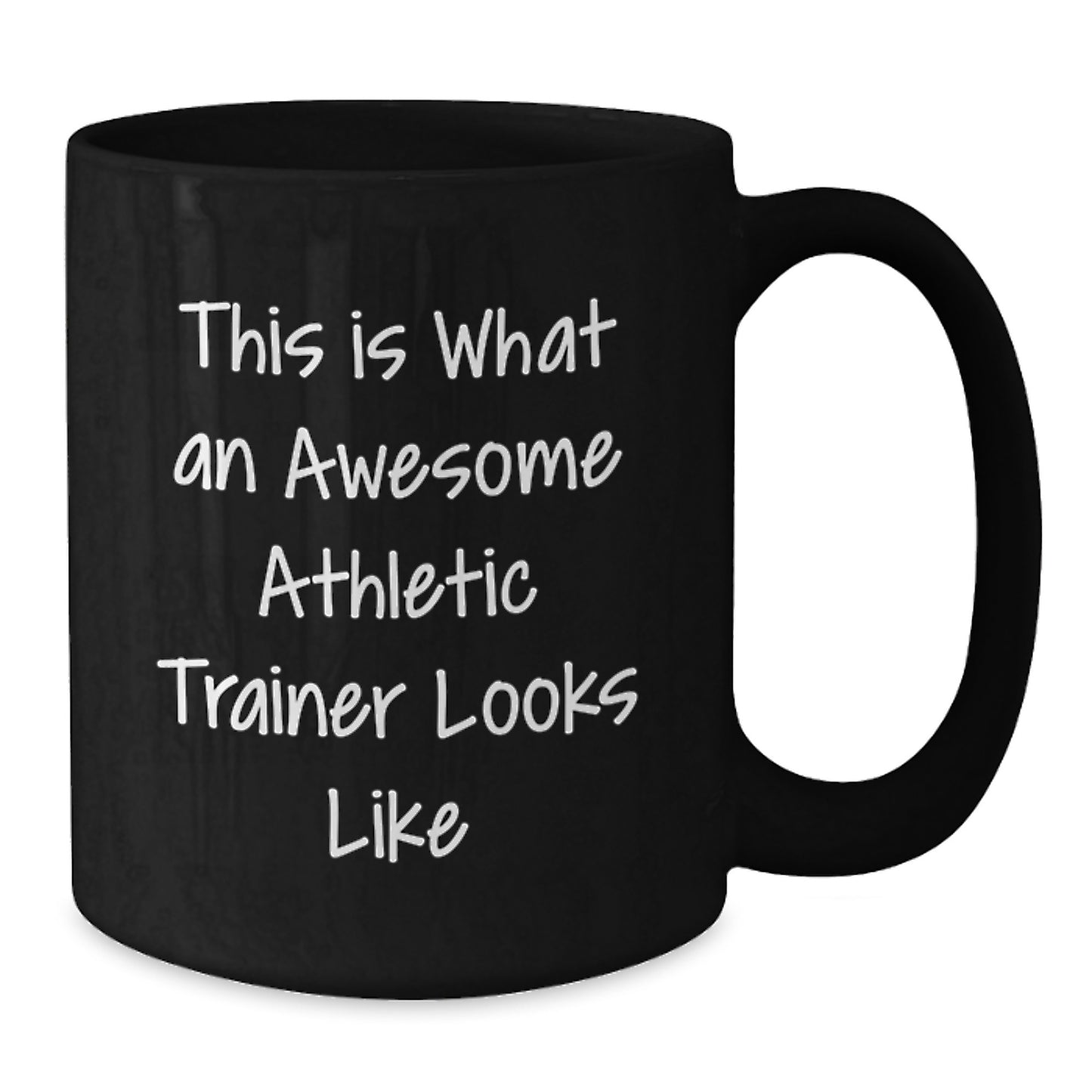 Keepsake Athletic Trainer Black Coffee Mug for Him Graduation Gift - Additional