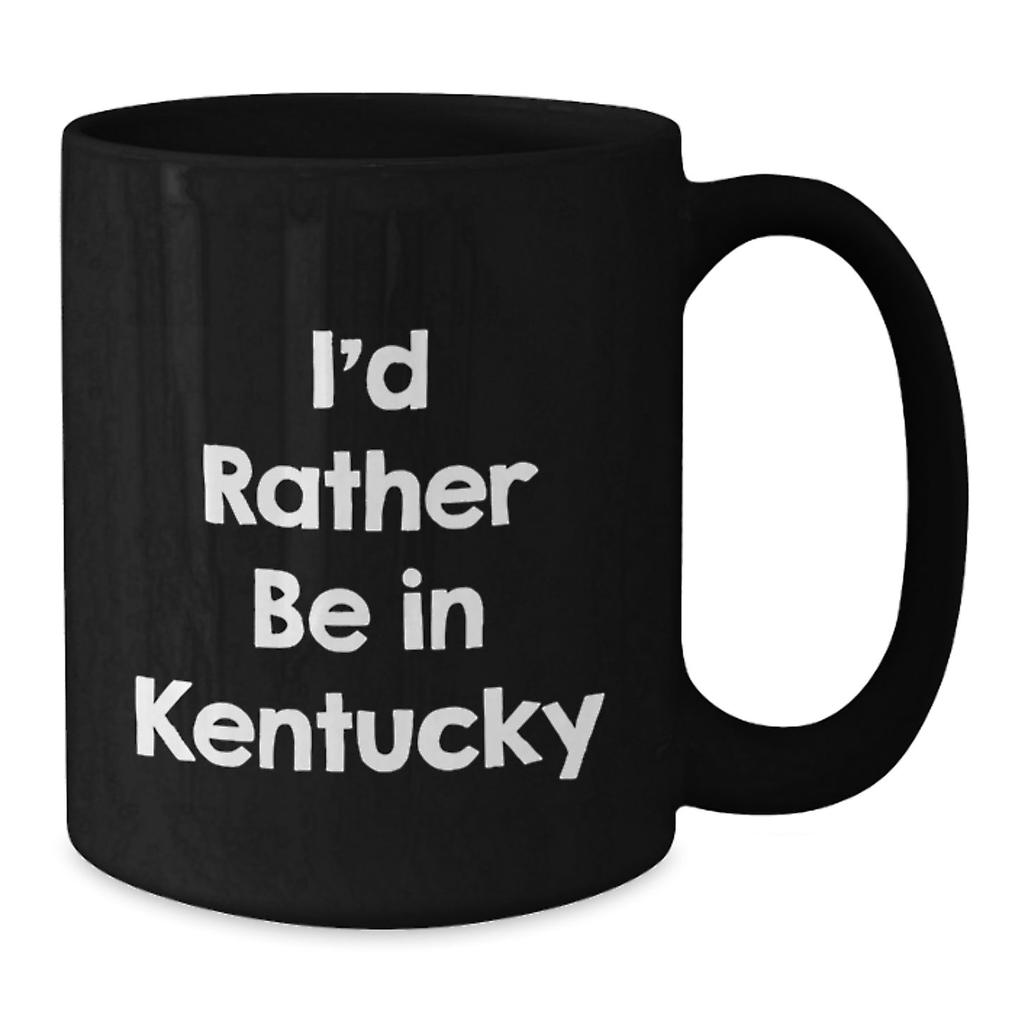Kentucky Keepsake Black Coffee Mug for Him Birthday Gift - Additional