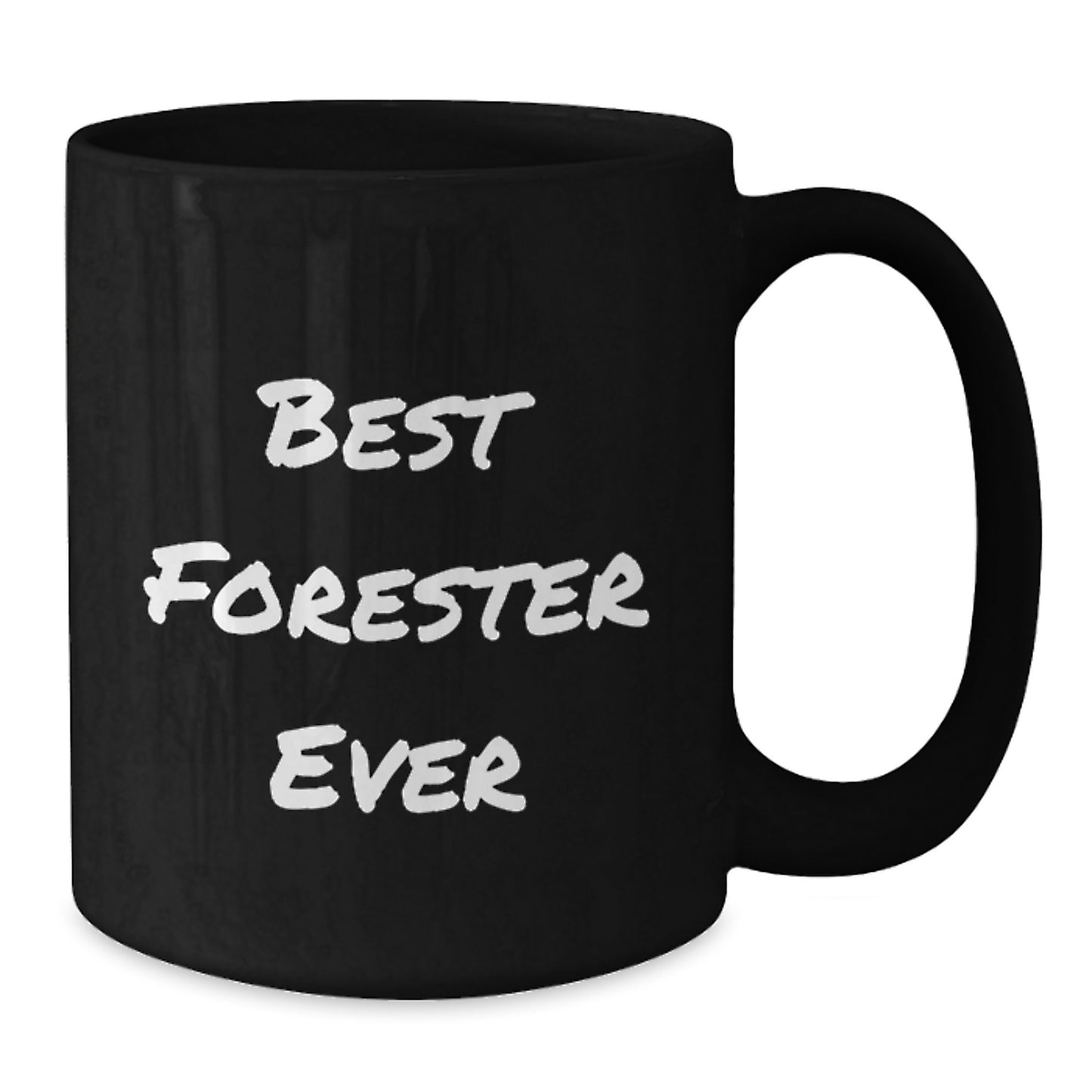 Forester Keepsake Black Coffee Mug for Him Birthday Gift Best Forester - Additional