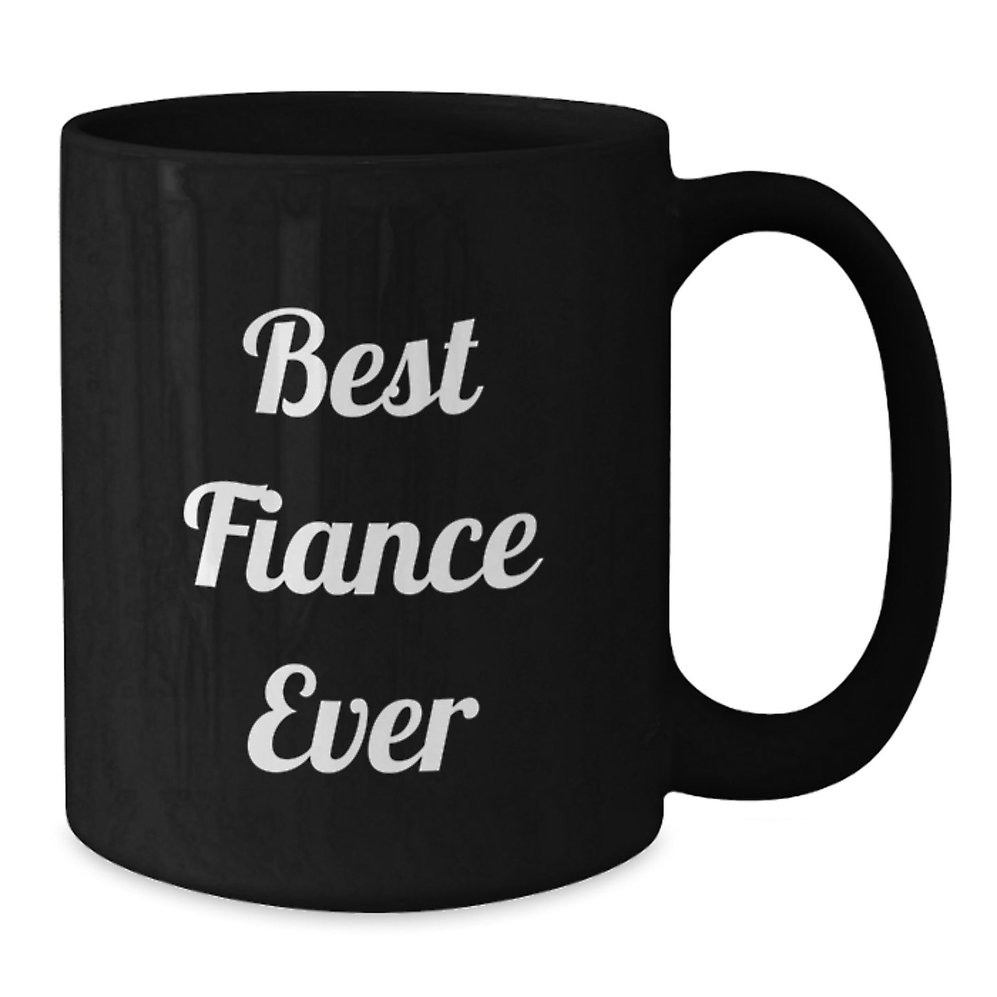 Fiance Keepsake Black Coffee Mug for Him Birthday Gift Best Fiance Ever - Additional