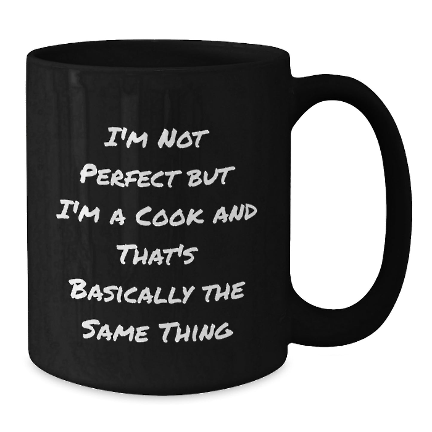 Cook Keepsake Premium Black Coffee Mug for Him Birthday Gift - Additional