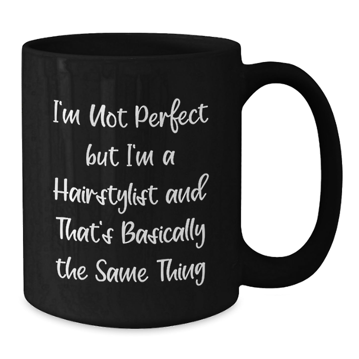 Hairstylist Premium Keepsake Black Coffee Mug for Him Birthday Gift - Additional