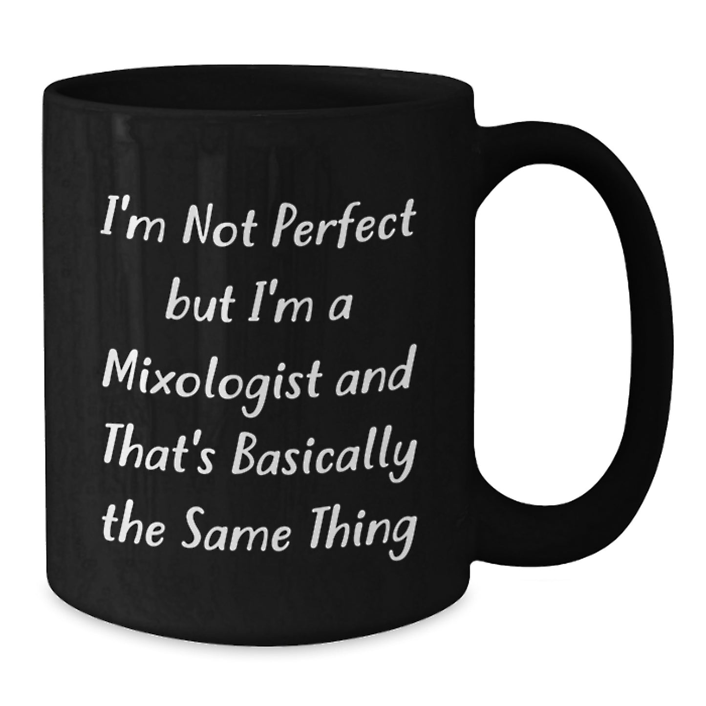 Mixologist Keepsake Black Coffee Mug Birthday Gift for Him - Additional