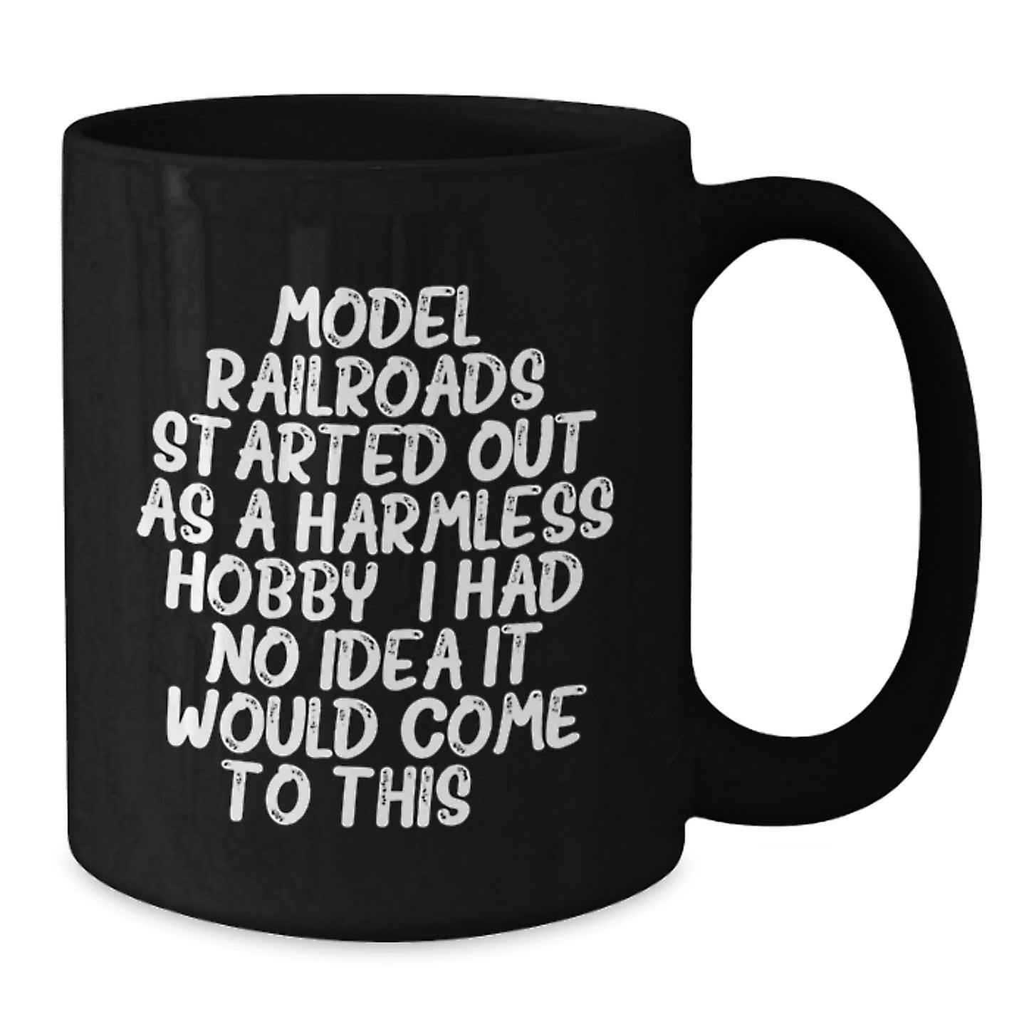 Funny Model Railroads Enthusiast Gifts from Friends to Model Railroads Lovers on Birthday Unique Morning - Additional
