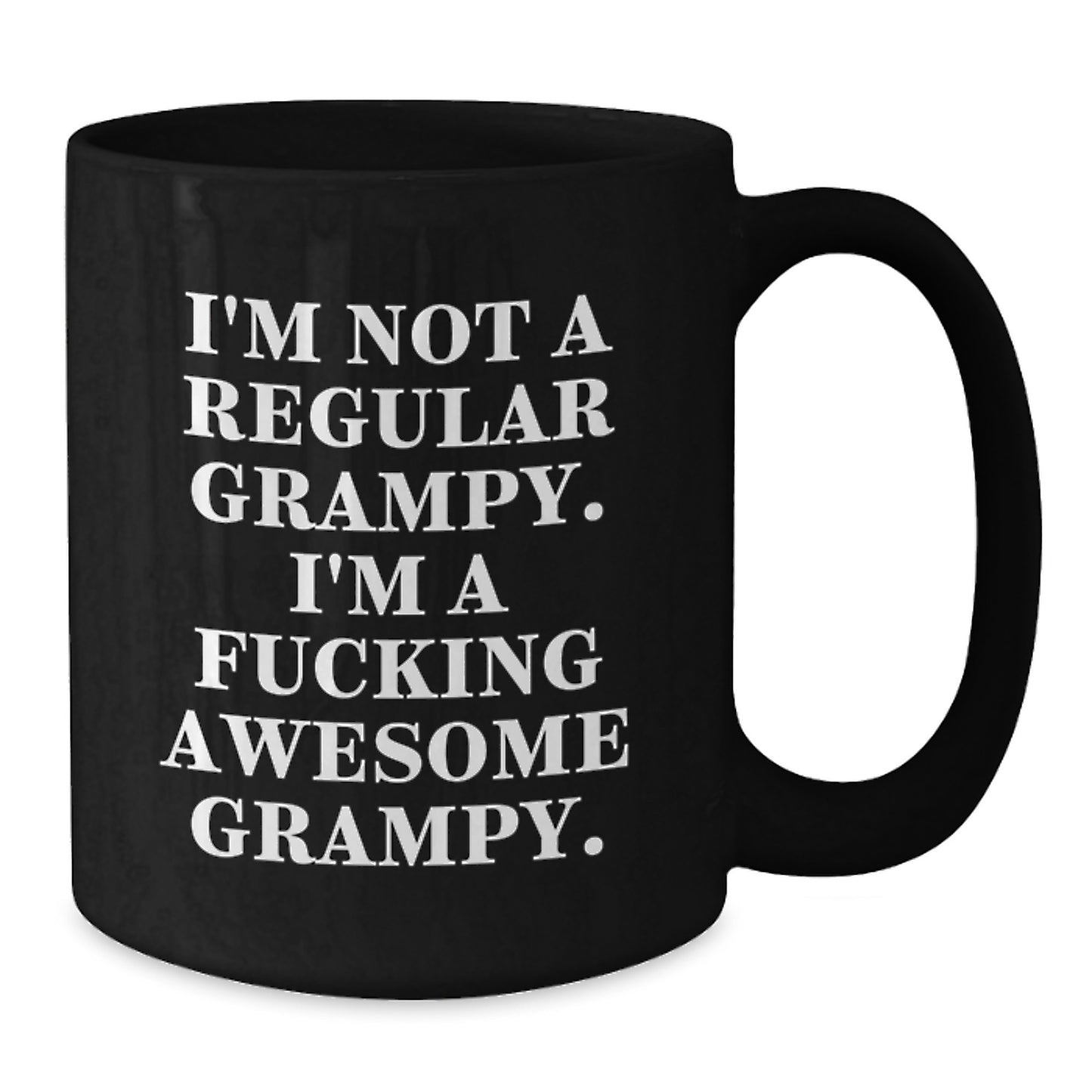 Grampy Keepsake Black Coffee Mug Birthday Gift for Him - Additional