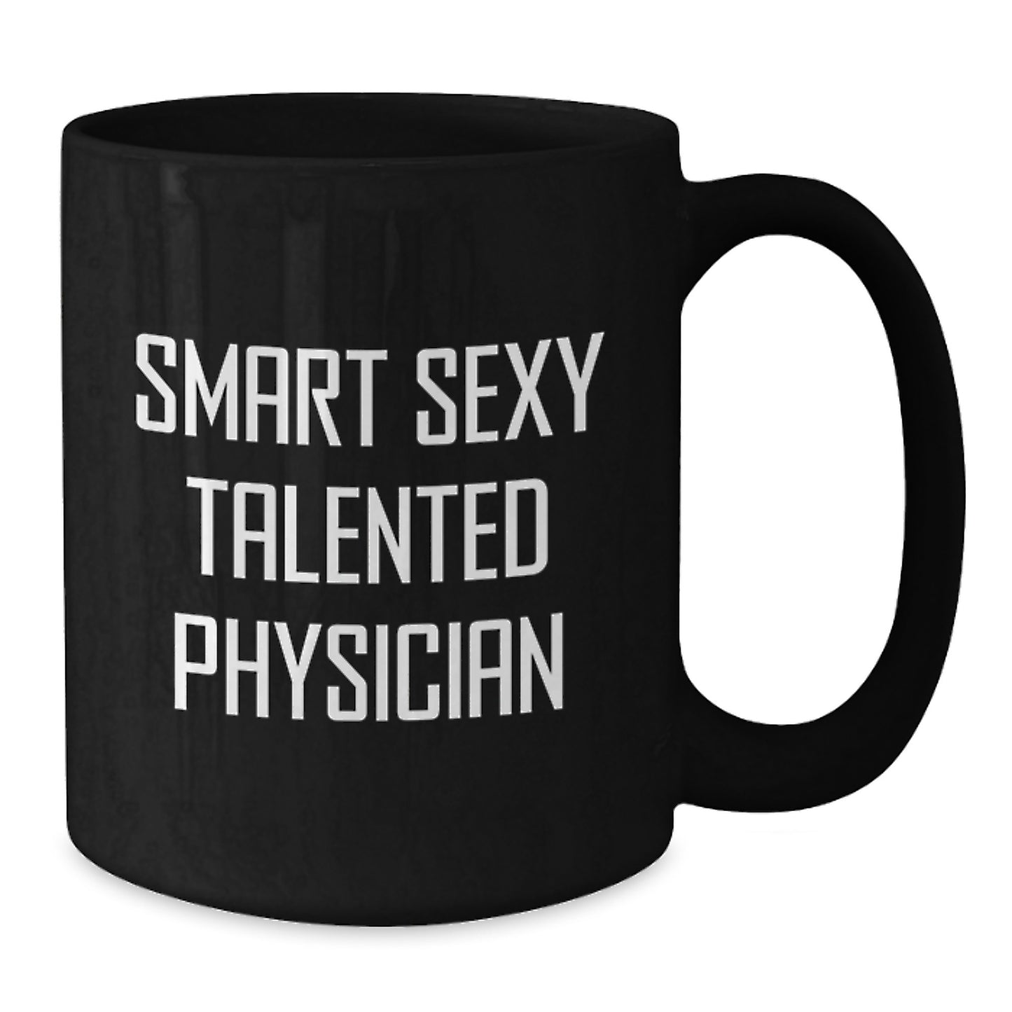 Black Coffee Mugs for Smart Physicians, Gifts from Friends to Physician, Graduation Unique Gifts for Men Women - Additional