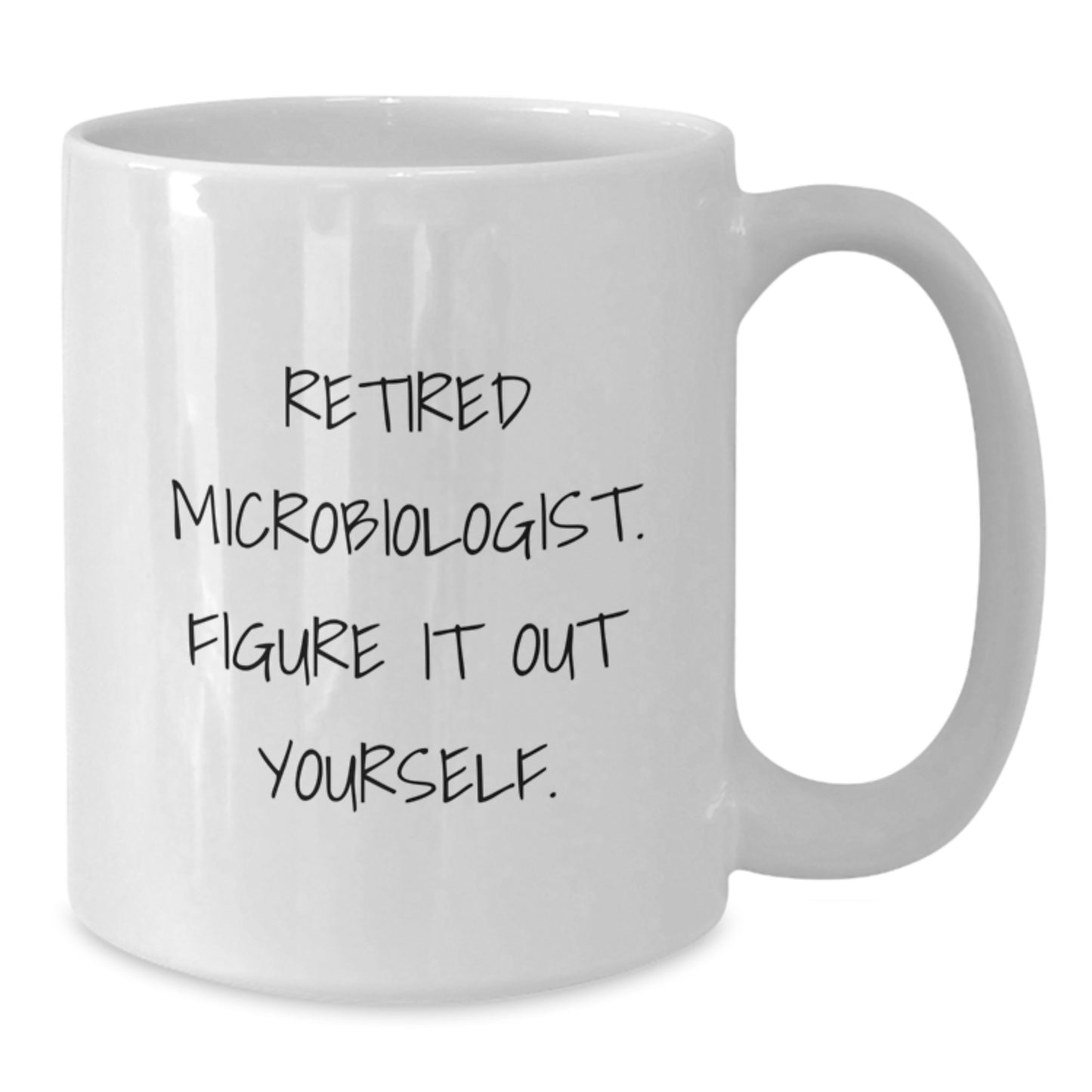 Funny Microbiologist Gifts for Men, White Coffee Mugs from Friends, Best Christmas Unique Gifts for Him - Additional