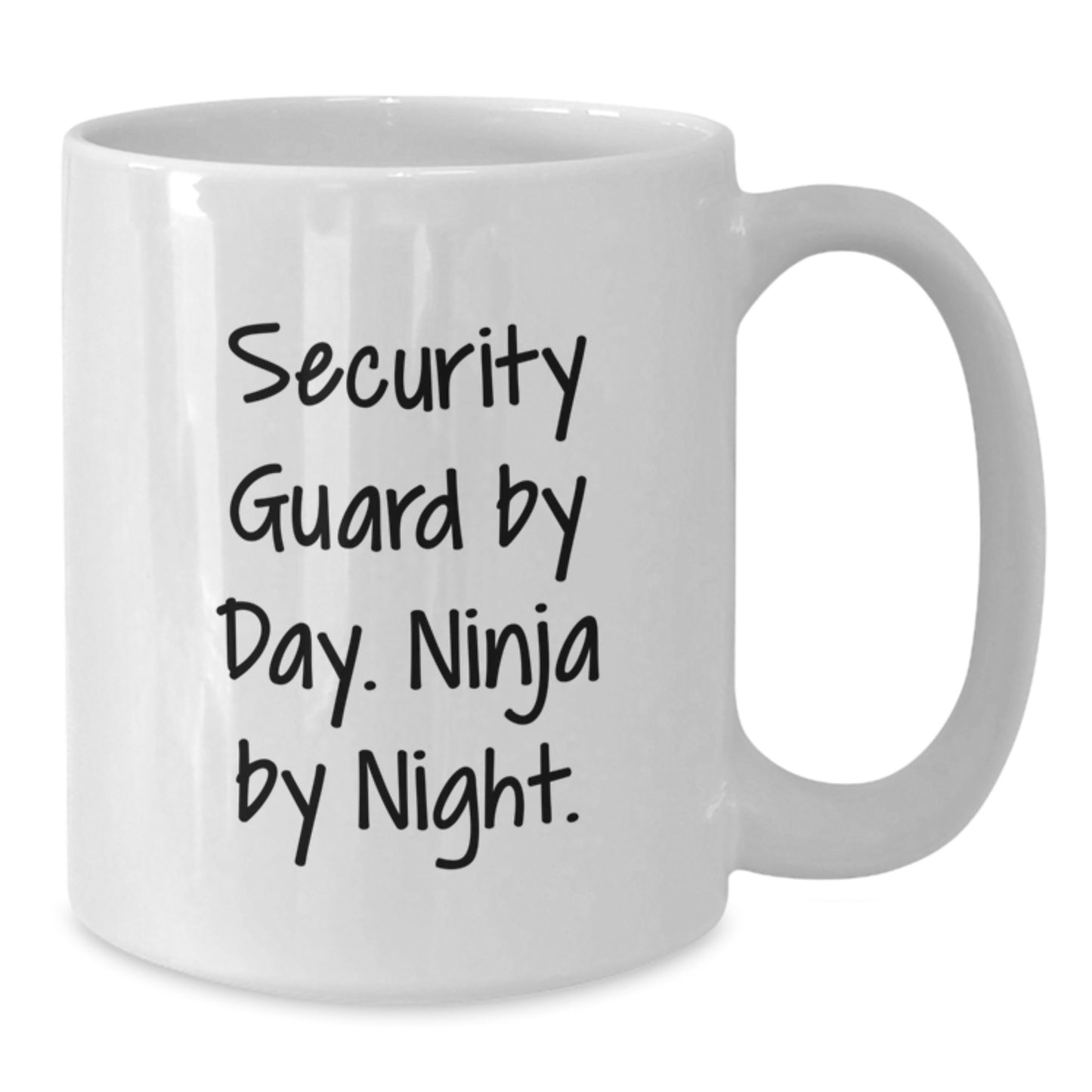 Funny Security Guard White Coffee Mug Gifts from Friends for Security Guard Birthday Unique Gifts - Additional