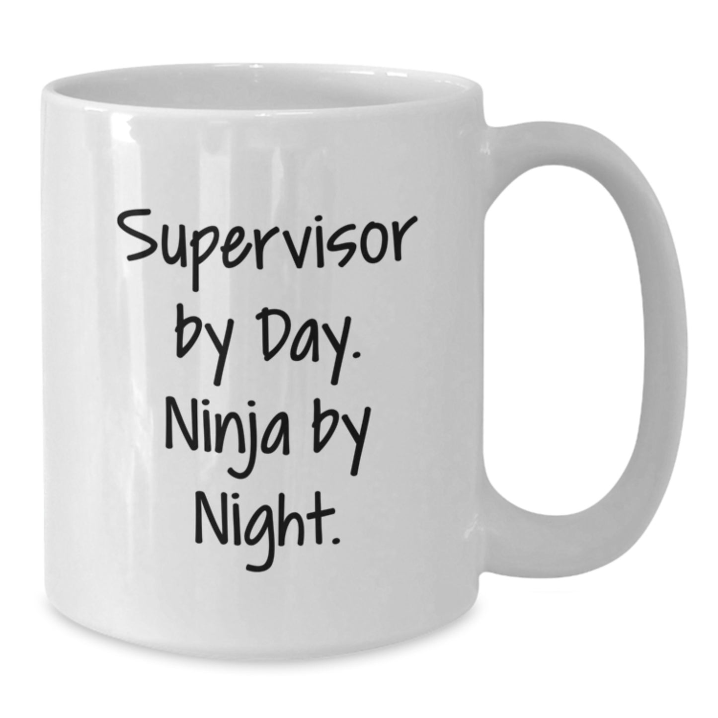 Supervisor Keepsake White Mug for Him Birthday Gift – Supervisor By Day - Additional