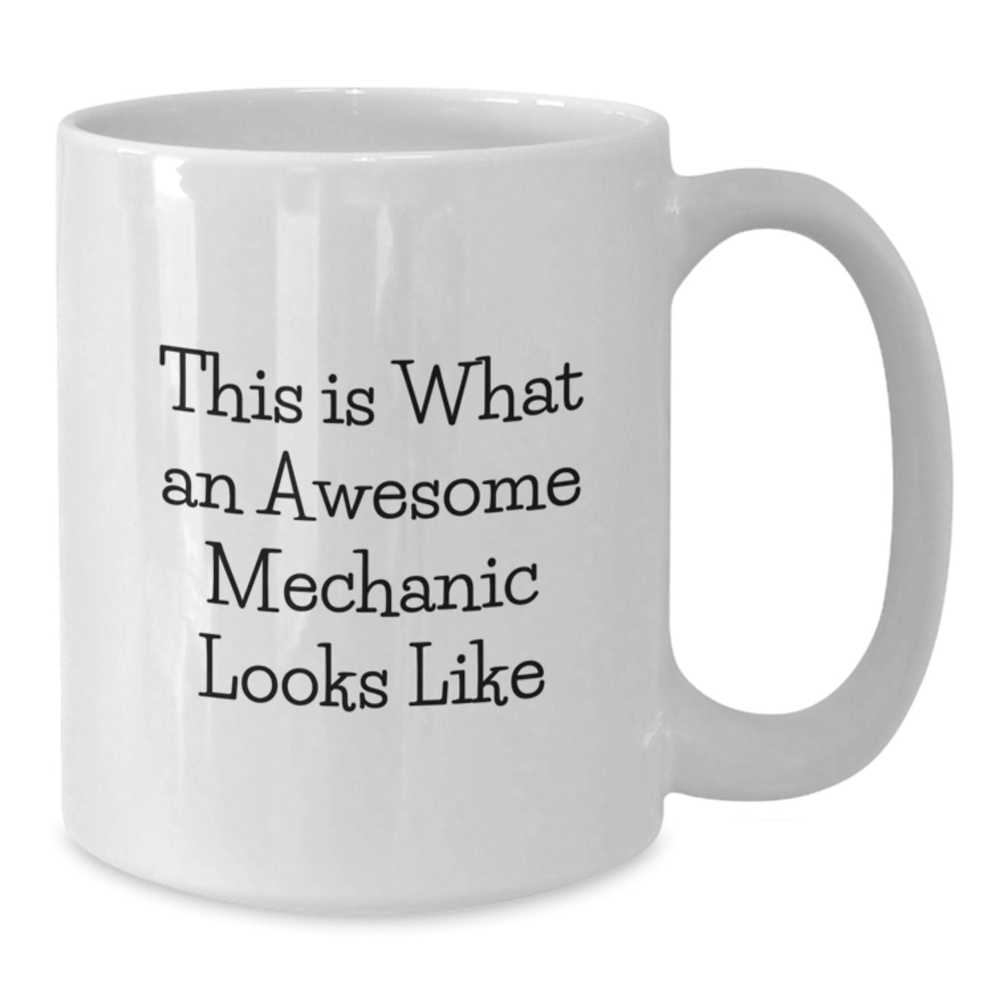 Mechanic Keepsake Premium White Coffee Mug for Him Graduation Gift - Additional
