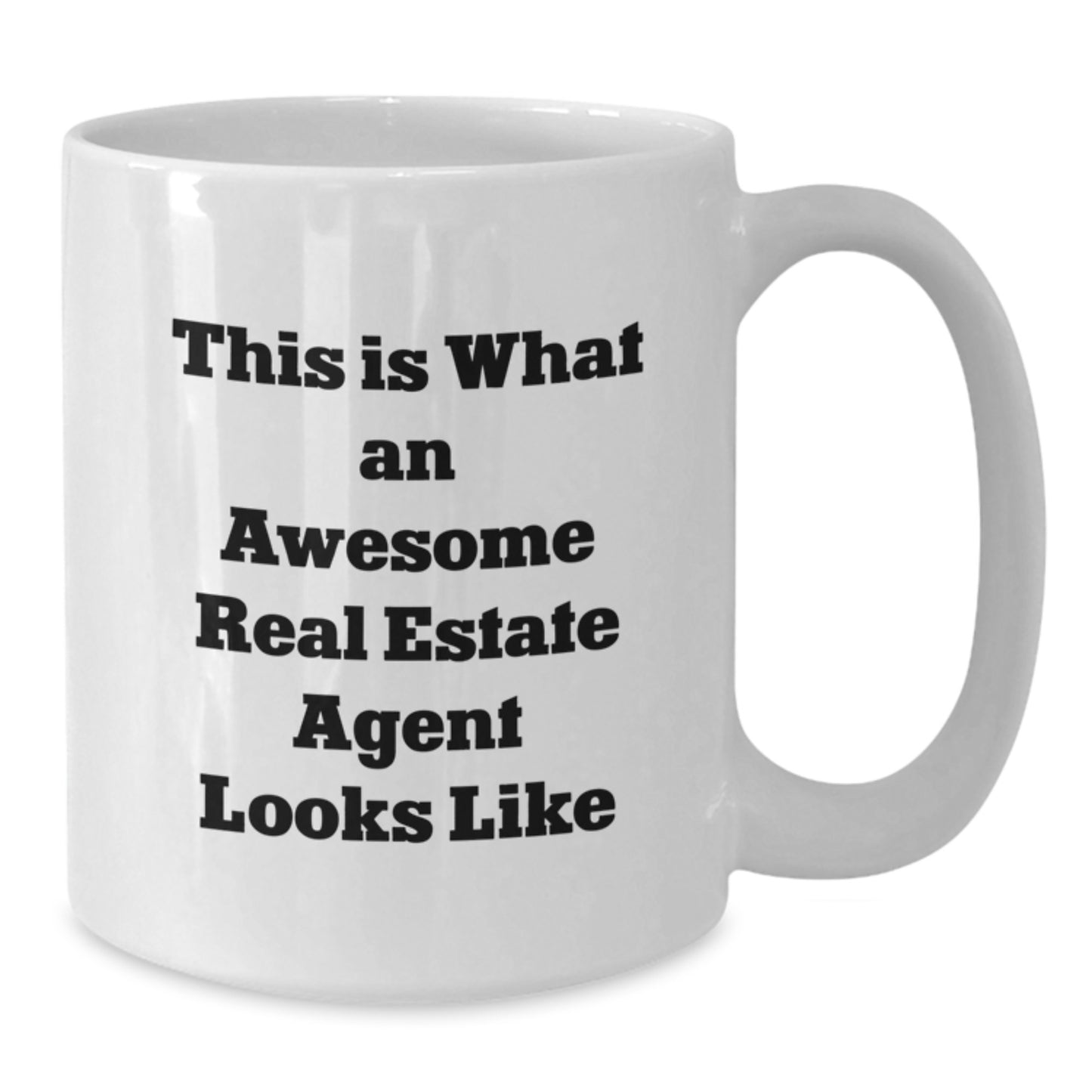 Funny Real Estate Agent Gifts for Him from Friends, Cute Inspirational White Coffee Mug for Graduation Unique Gifts - Additional