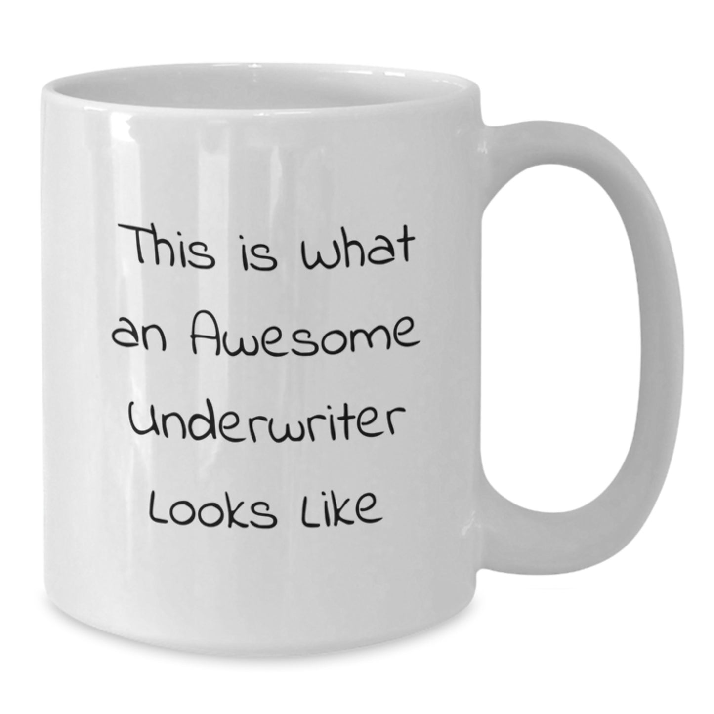 Underwriter Keepsake White Coffee Mug for Him Birthday Gift Awesome - Additional