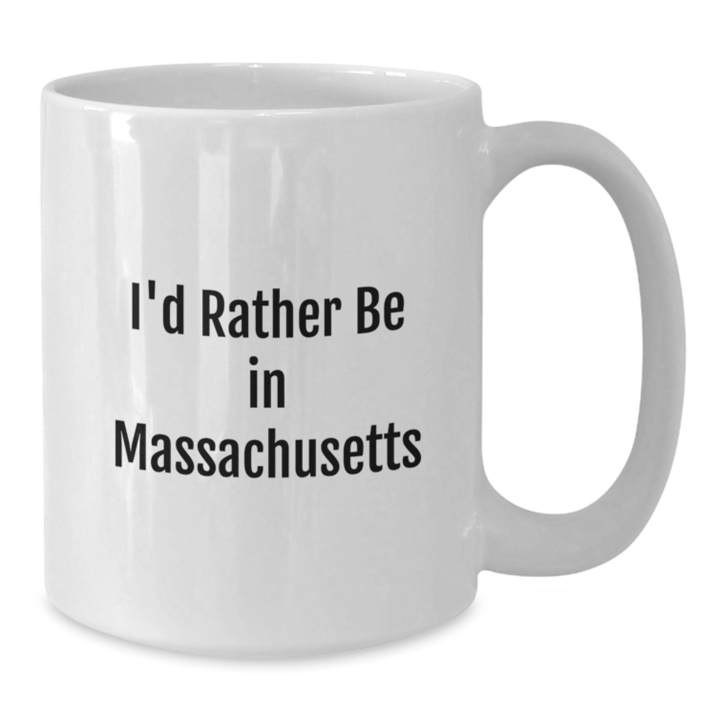 Funny Massachusetts Gifts, White Coffee Mug for Men Graduation Unique Gifts from Family - Additional