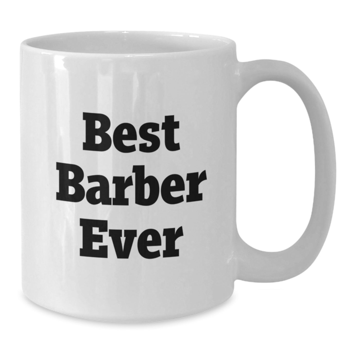 Barber Keepsake White Coffee Mug for Him Birthday Gift - Additional