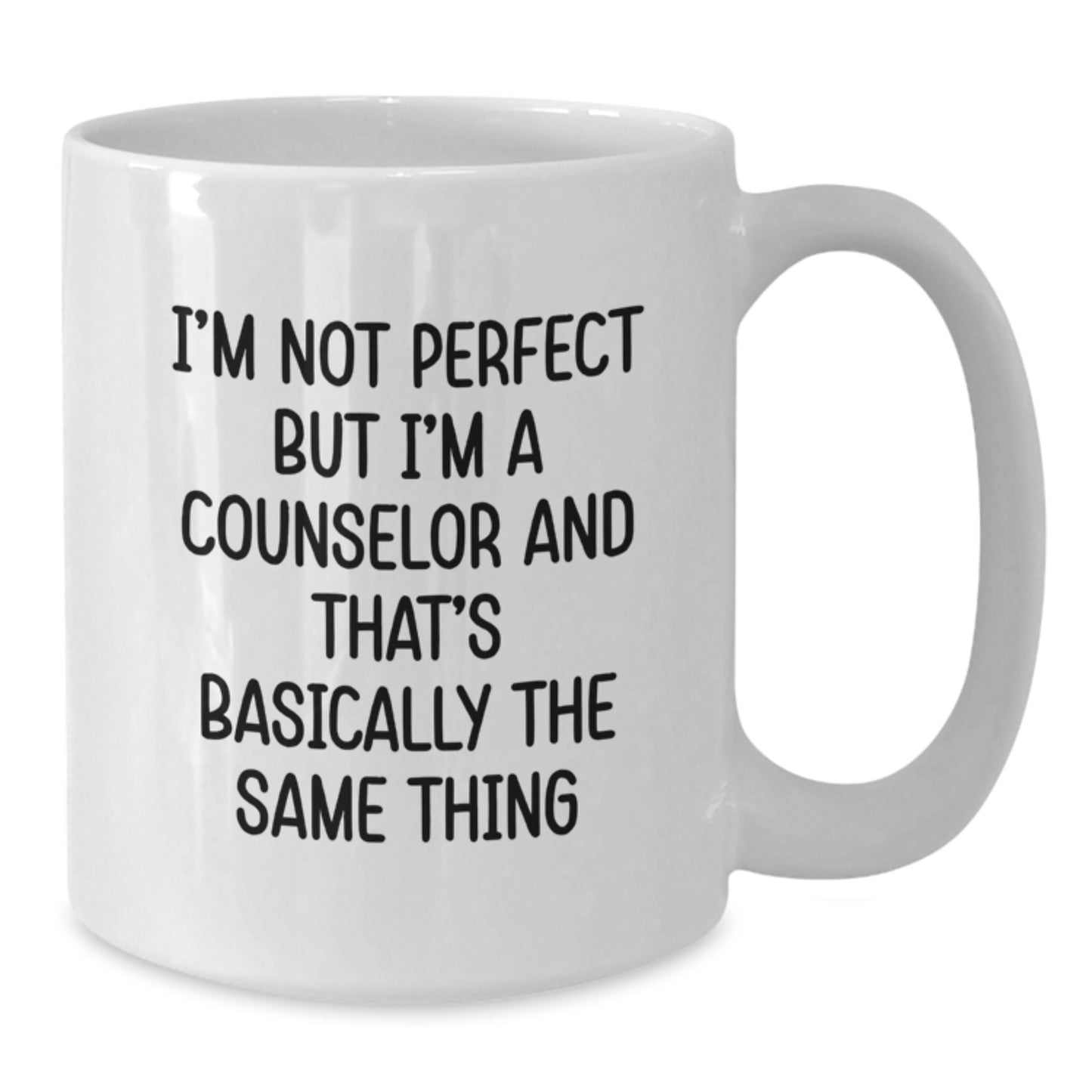 Counselor Keepsake White Coffee Mug 11oz Ceramic Birthday Gift for Him - Additional