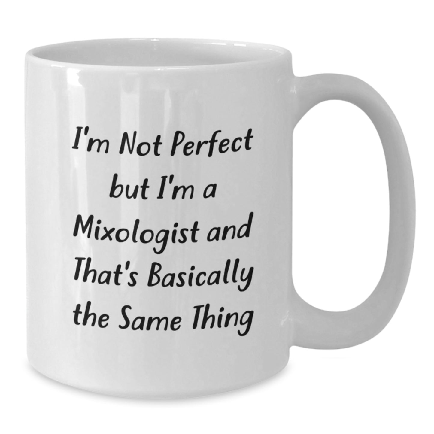 For Him Keepsake Birthday Gift I'm Not Perfect But I'm A Mixologist Mug - Additional