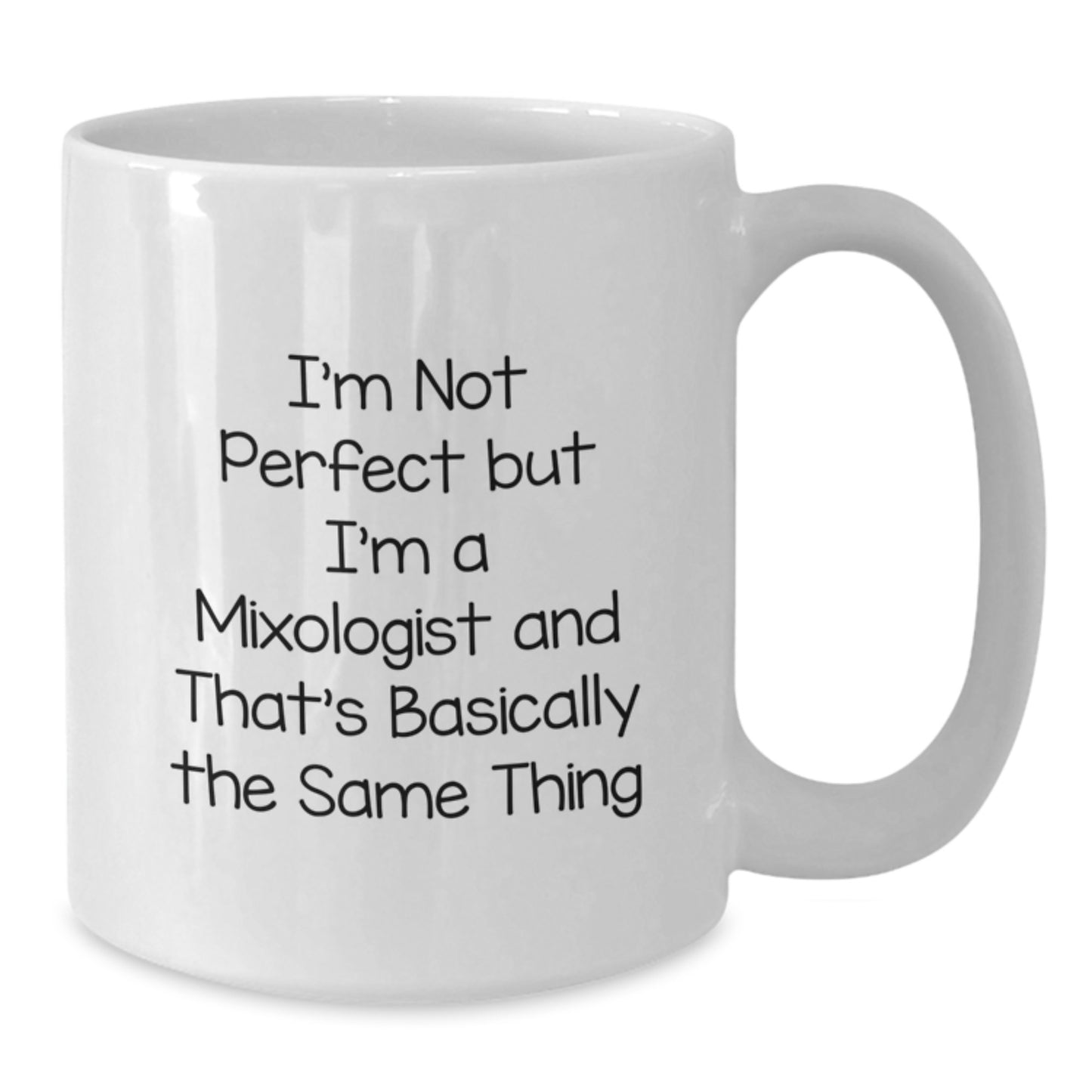Birthday Gift for Her Present I'm Not Perfect But I'm A Mixologist Mug - Additional