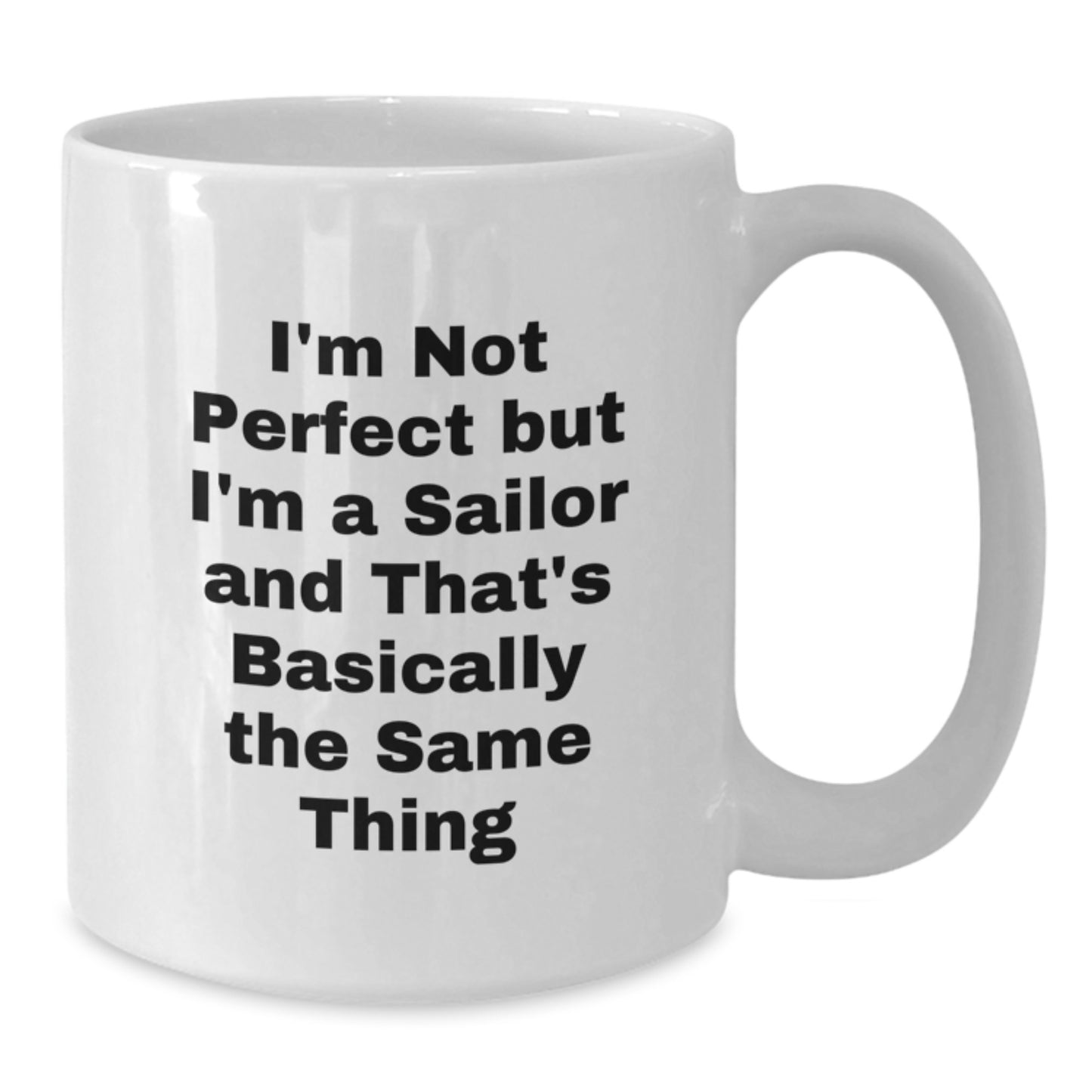 Sailor Keepsake White Coffee Mug for Him Birthday Gift Ceramic 11oz - Additional