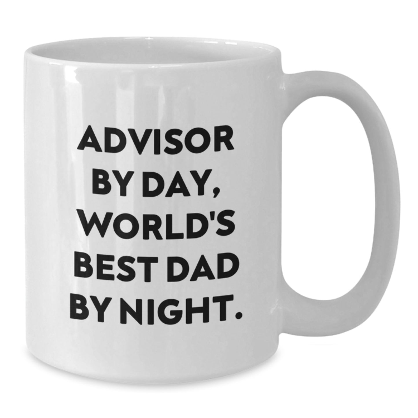 Birthday Gift Advisor White Coffee Mug for Her Present - Additional