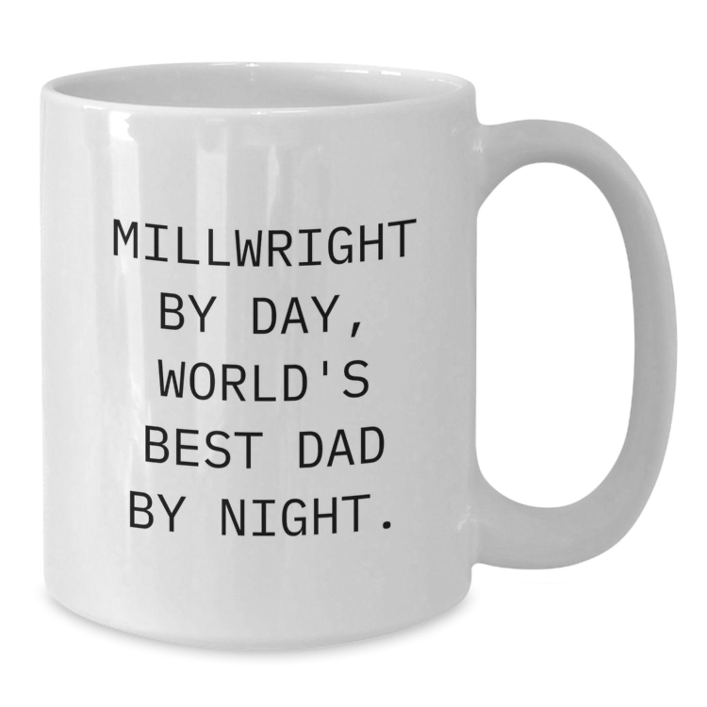 Millwright White Coffee Mug Premium Keepsake Birthday Gift for Him - Additional