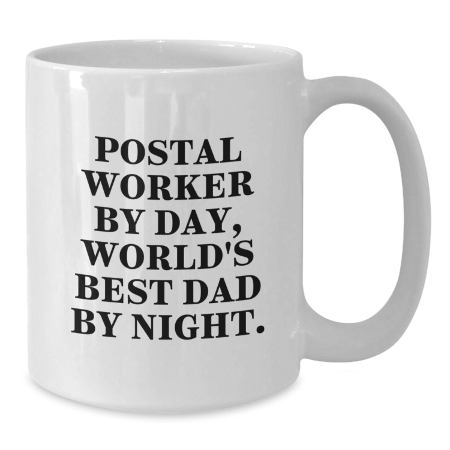 Postal Worker Keepsake Mug for Him Birthday Gift Ceramic 11oz - Additional