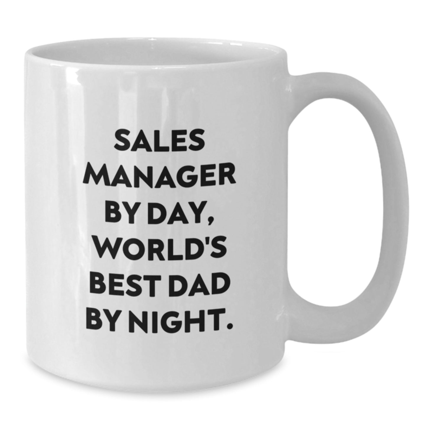 Sales Manager Keepsake Ceramic White Mug for Him Birthday Gift Microwave - Additional