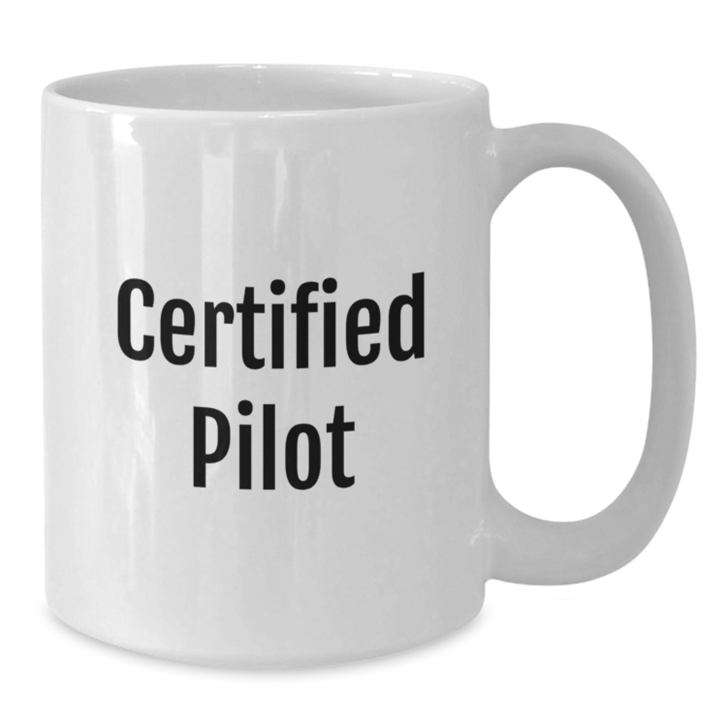 Funny Pilot Gifts for Christmas, Unique White Coffee Mug with 'Love is a Little Bit Crazy' Quote, Perfect for Pilots, from Friends or Family - Additional
