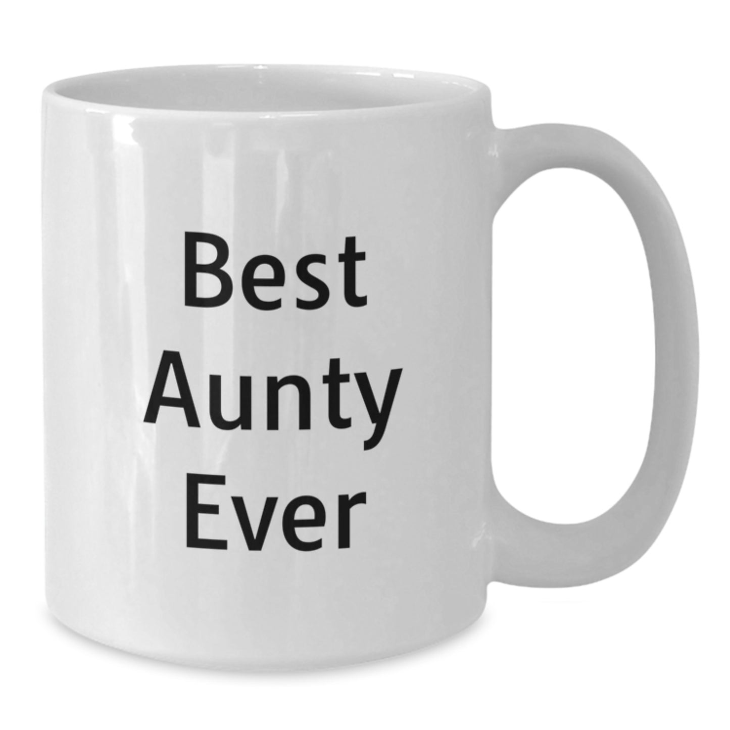 Aunty Keepsake White Coffee Mug for Him Birthday Gift - Additional