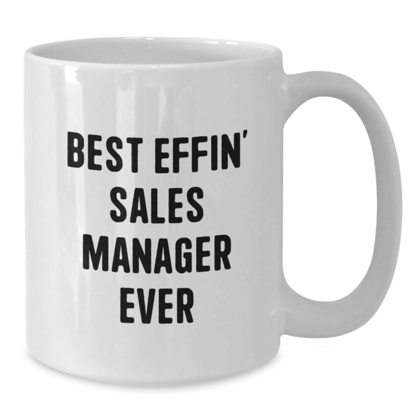 Funny Gifts for Sales Managers, White Coffee Mugs for the Best Effin' Sales Manager Ever, Christmas Unique Gifts from Friends - Additional