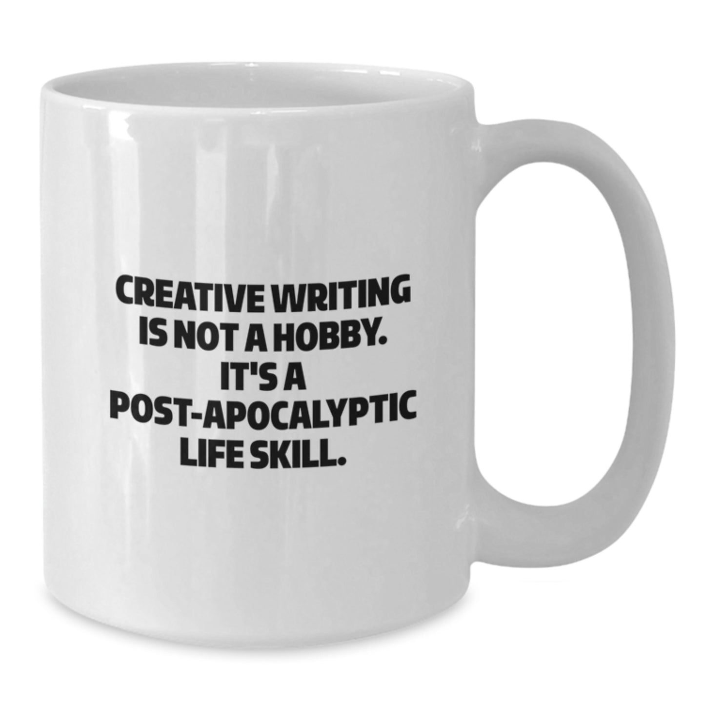 Gifts for Creative Writing Enthusiasts Funny White Coffee Mug, Birthday Unique Gifts from Friends to Family, Inspirational Mug for Writers - Additional