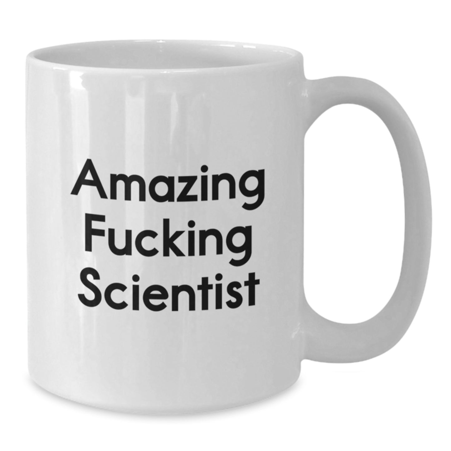 Funny Scientist White Coffee Mug, Gifts from Men to Women, Friends, Coworkers, and Family, Valentine's Unique Gifts for Scientist, White Ceramic - Additional