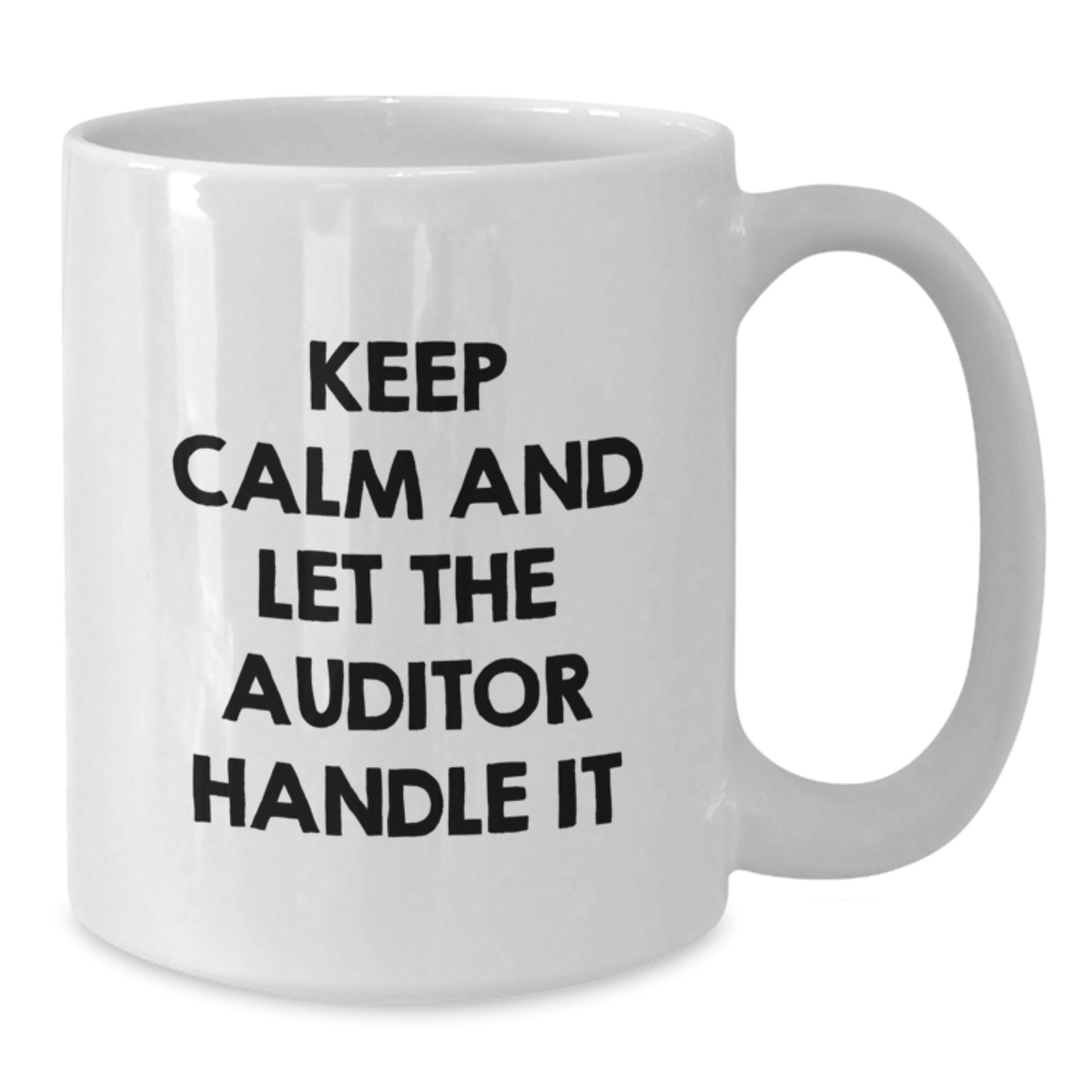 Funny Auditor Gifts White Coffee Mugs from Friends on Father's Day for Dad - Additional