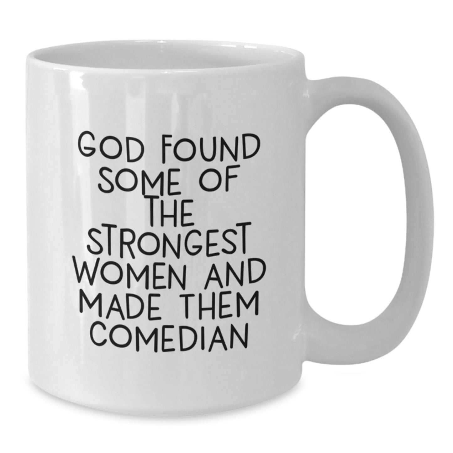Funny Comedian Gifts from Women, Comedian Mug for Men and Women, White Coffee Mug for Graduation Unique Gift - Additional