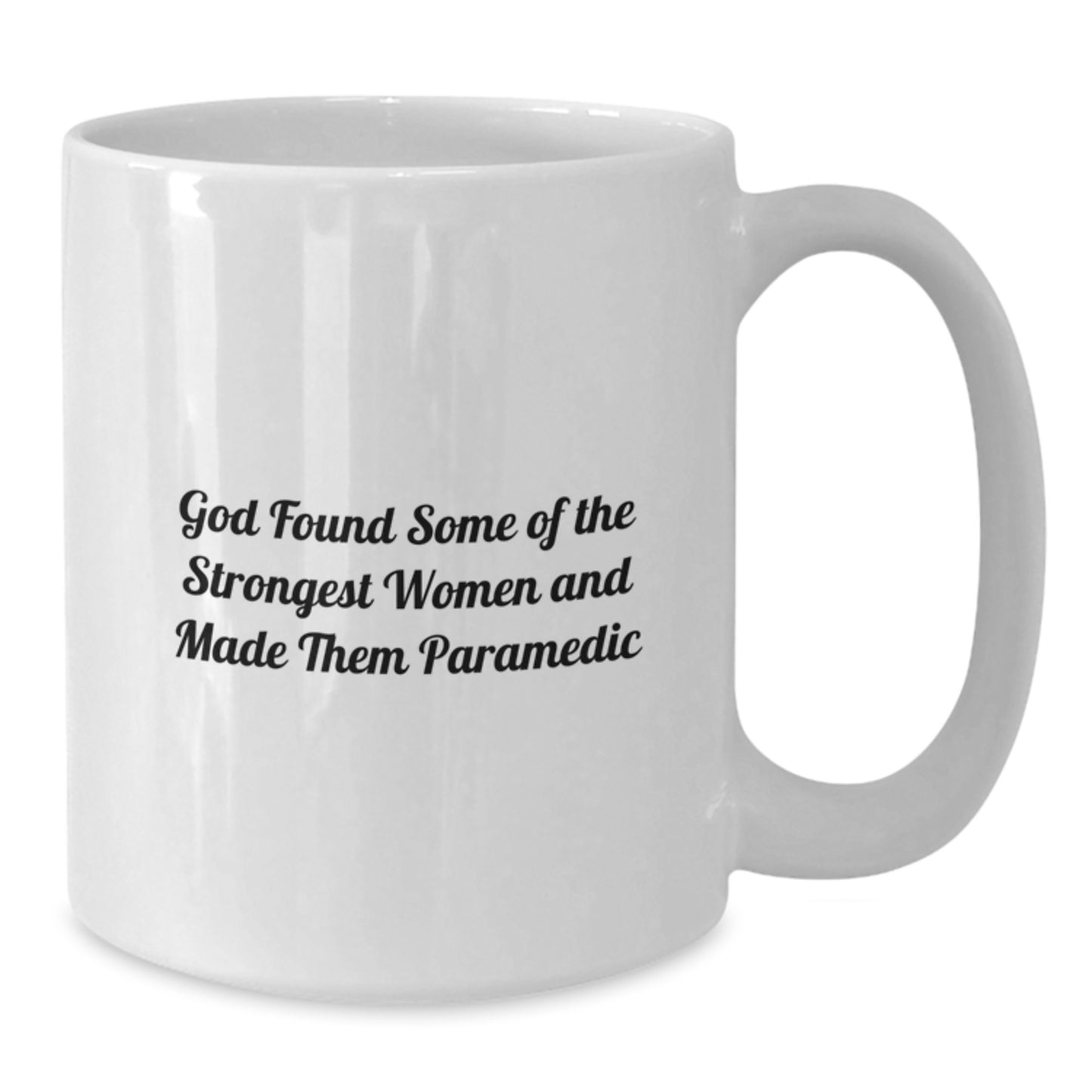 Funny Rescue Worker Gifts from Friends, Inspirational White Coffee Mug for Rescue Worker Women, God Made Them Strongest Quote - Additional