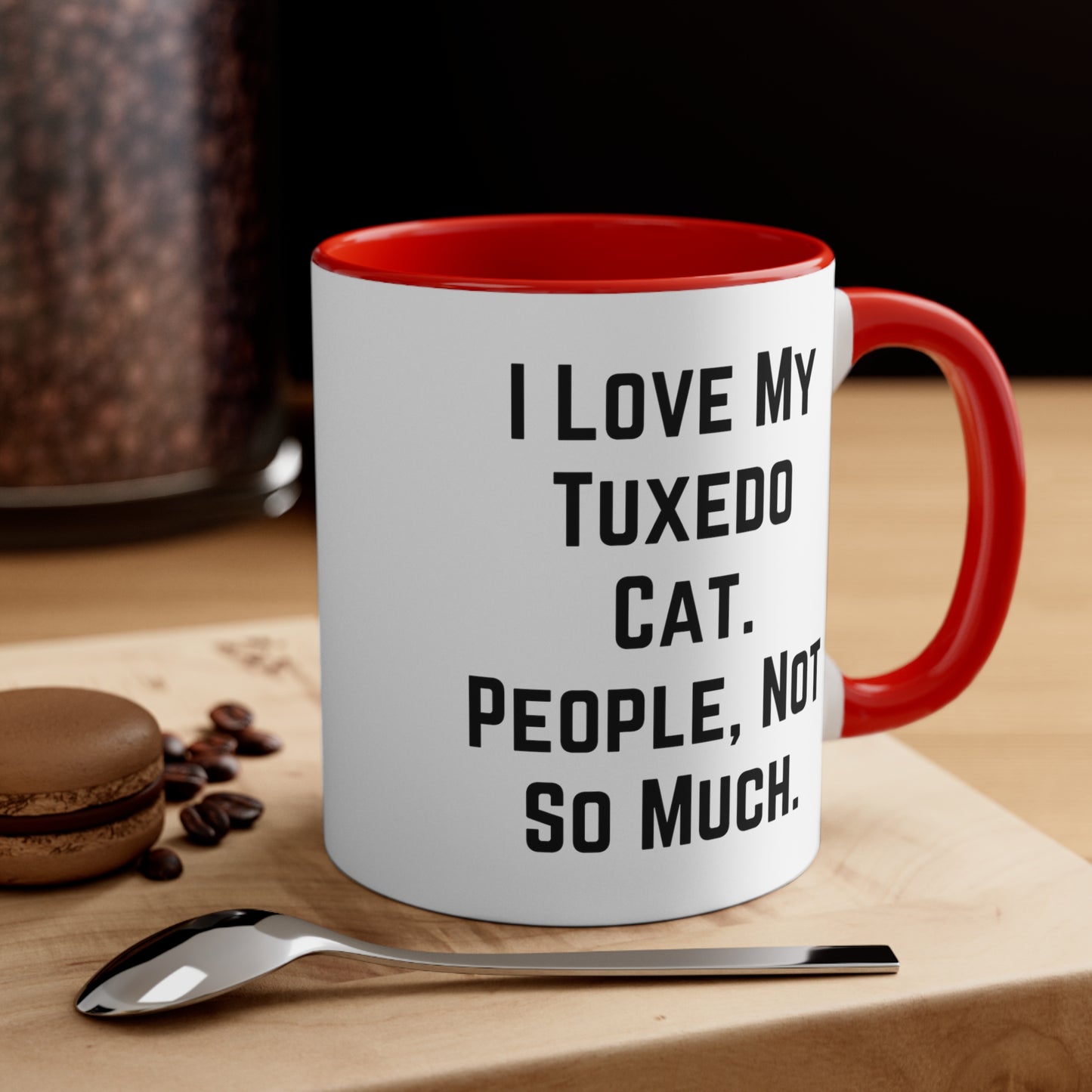 Tuxedo Cat Lovers Coffee Mug - I Love My Tuxedo Cat Design | Birthday Gift