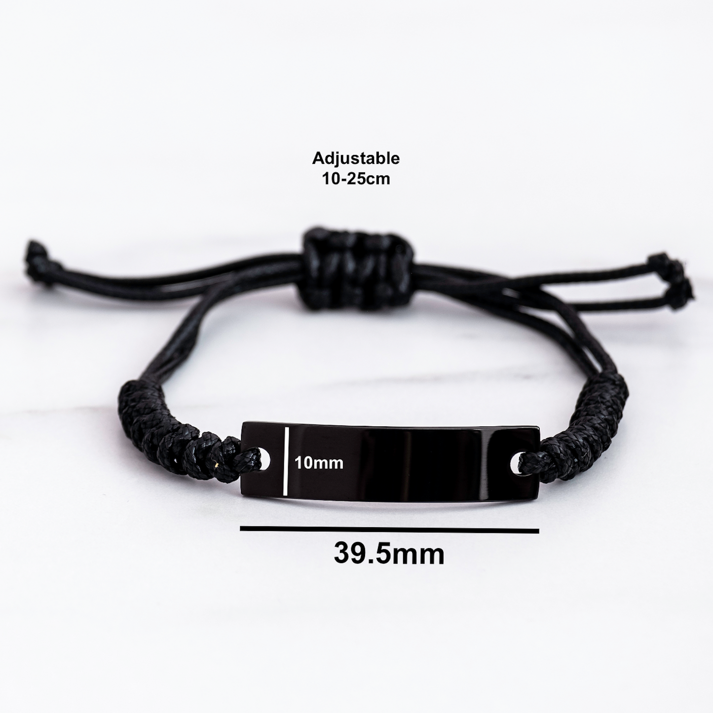 Funny Correctional Officer Rope Bracelet Gifts from Friends - 'Look At You Becoming A Correctional Officer And Shit' Engraved - Adjustable Rope Gift for Correctional Officer on Mother's Day - Image 4