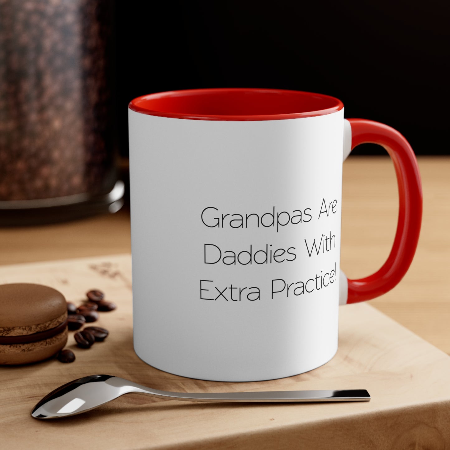 Grandpa Two Tone Coffee Mug - Grandpas Are Daddies With Extra! | Father's Day Gift