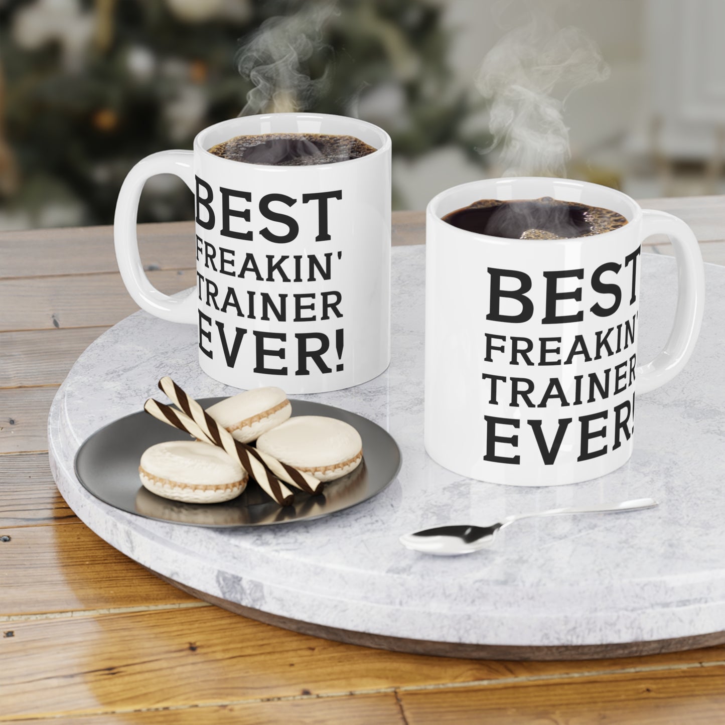 Personal Trainer Coffee Mug - Best Freakin' Trainer Ever! | Appreciation Gift