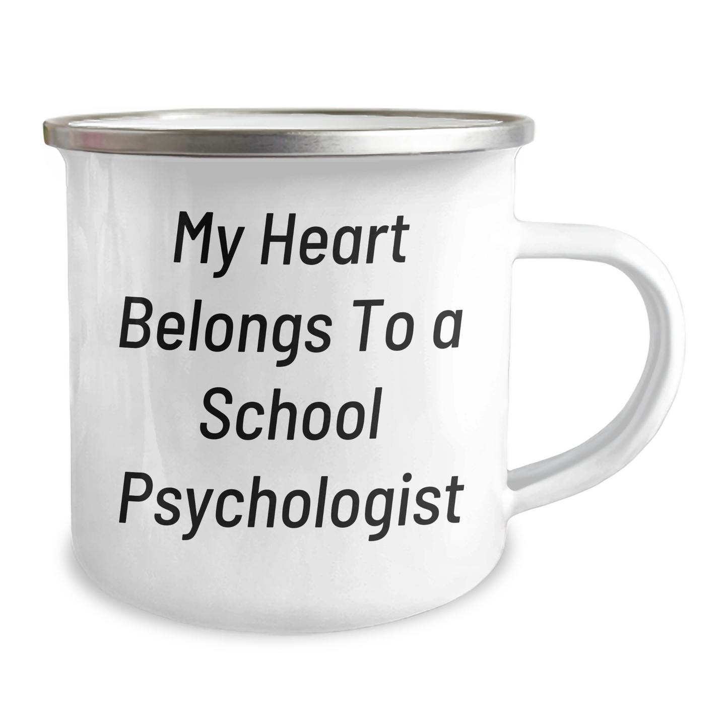 Gifts from Friends for School Psychologists, Funny Quote Camping Mug, Mother's Day Unique Gifts for Her - Image 2