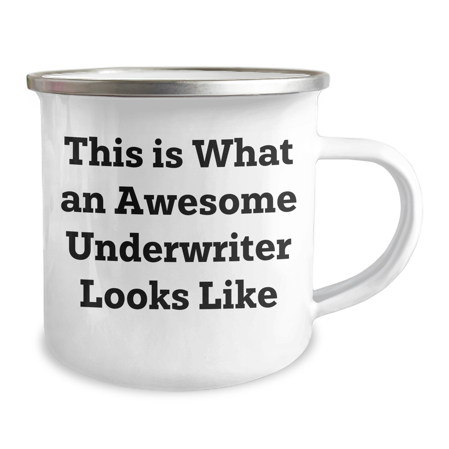Underwriter Gifts: This Is What An Awesome Underwriter Looks Like Camping Mug | Funny Gifts for Underwriters from Dad on Father's Day - Image 2