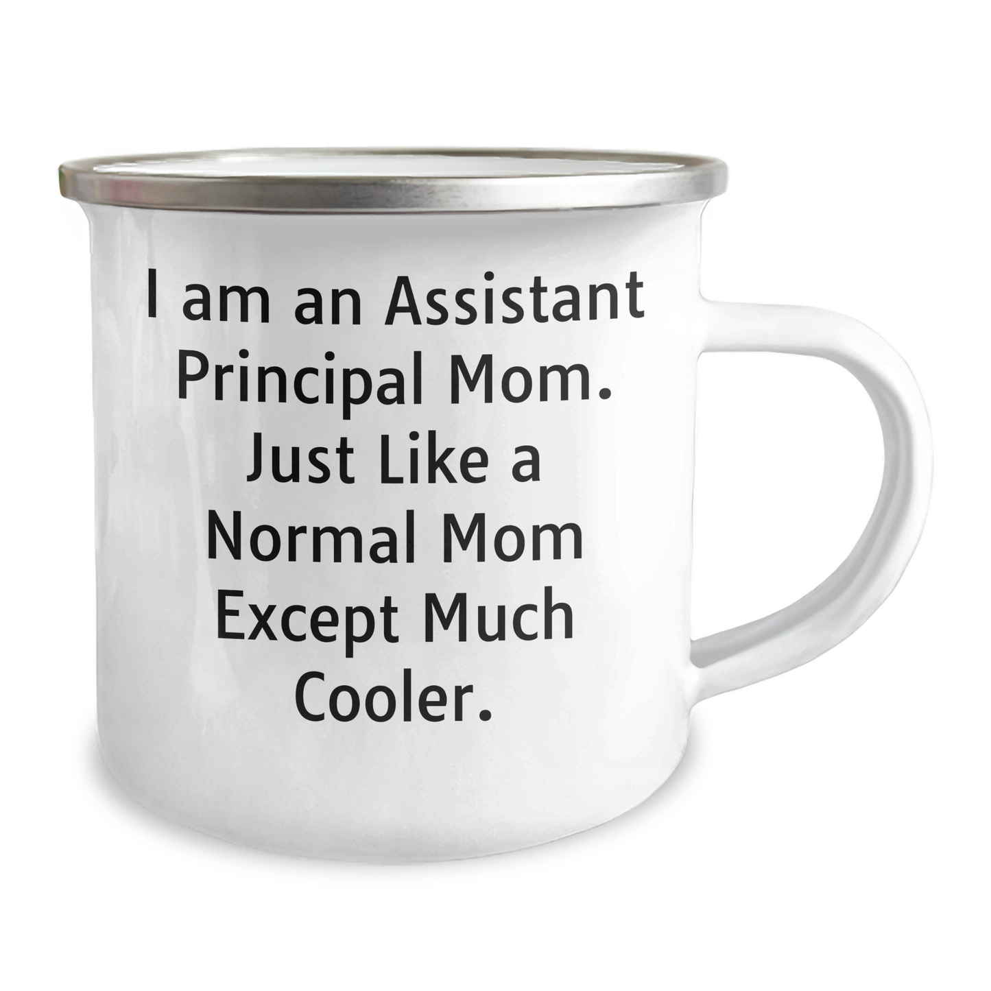 Funny Assistant Principal Gifts: Gifts from Friends for Assistant Principal Mom Camping Mug, I Am An Assistant Principal Mom, Mother's Day Unique Gifts - Image 2
