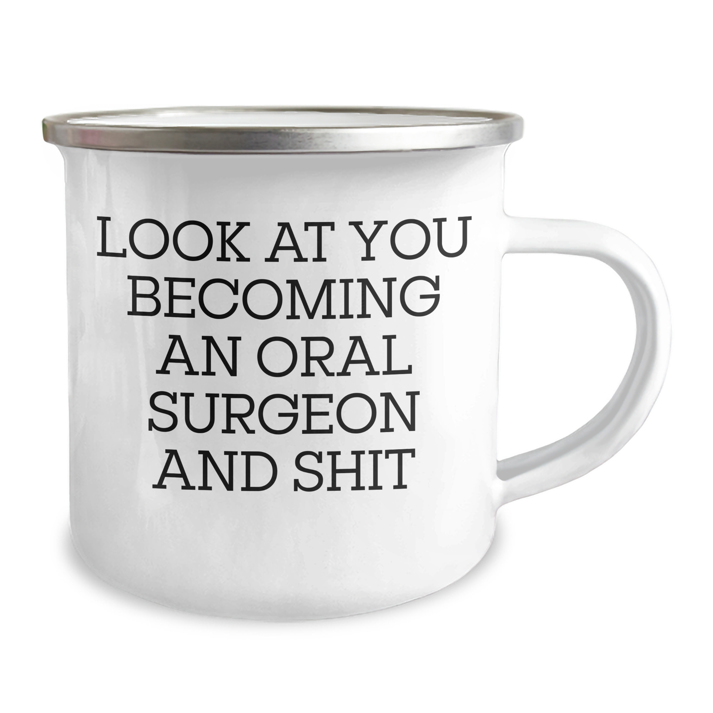 Oral Surgeon Gifts from Men - Funny Quote Camping Mug for Father's Day - Unique Oral Surgeon Gift for Him - Image 2