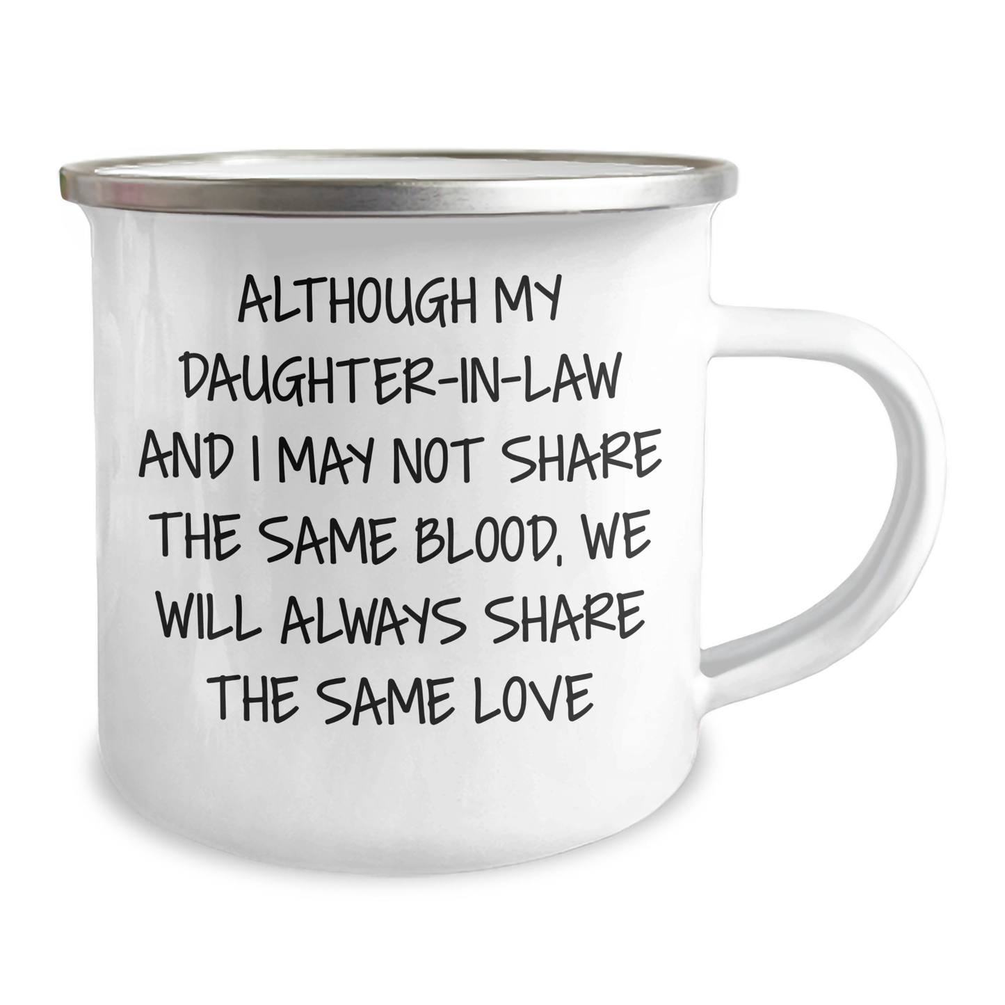 Daughter-in-law Love Gifts from Family Friends - Camping Mug for Graduation with Inspirational Quote - Image 2