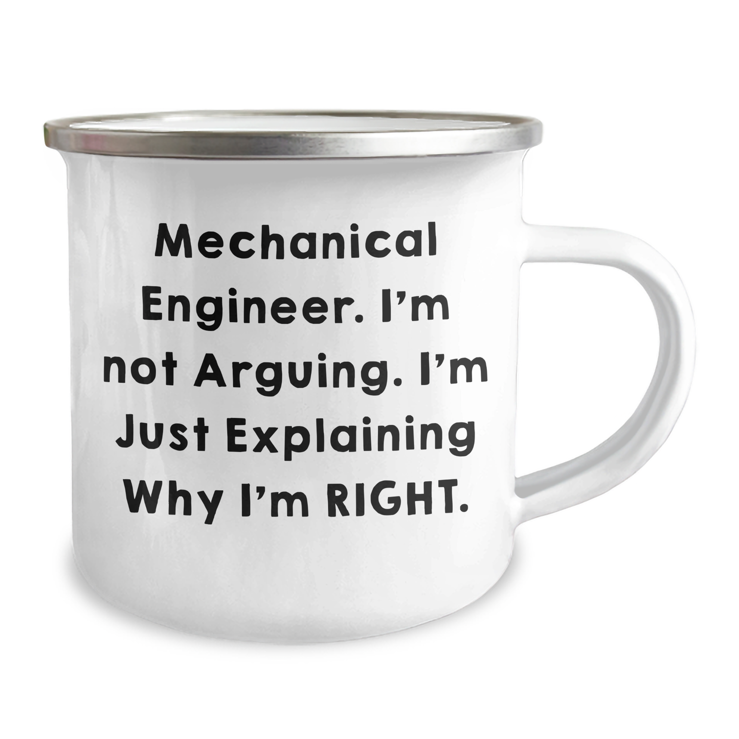 Funny Mechanical Engineer Gifts from Friends for Men - 'I'm Not Arguing. I'm Just Explaining Why I'm Right.' Graduation Unique Gifts for Him - Image 2