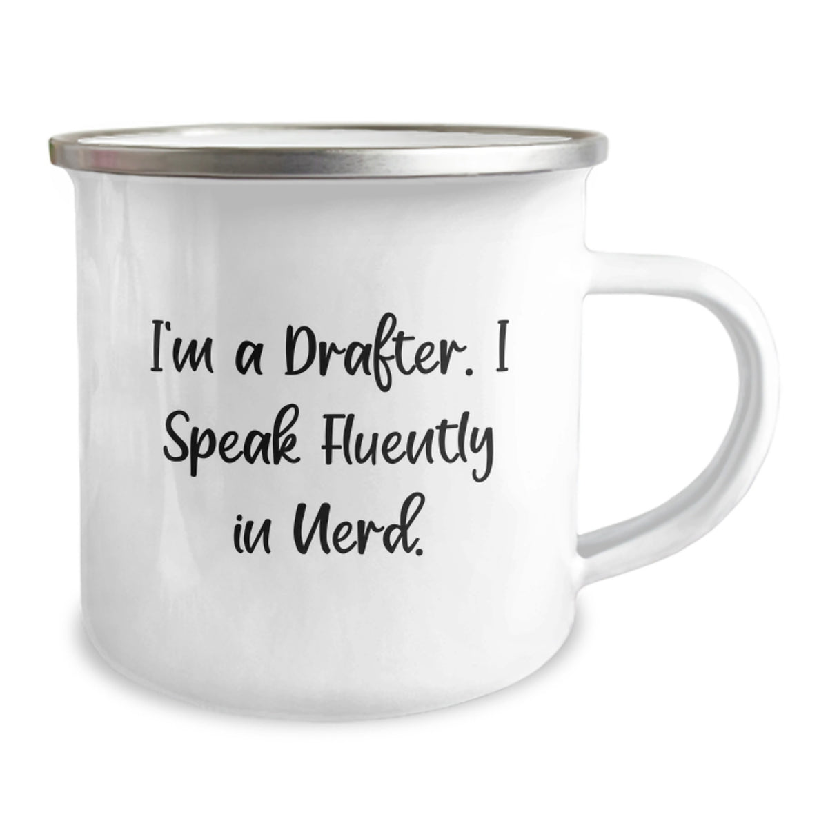 Christmas Gift For Her - I'm A Drafter. I Speak Fluently In Nerd Camping - Image 2